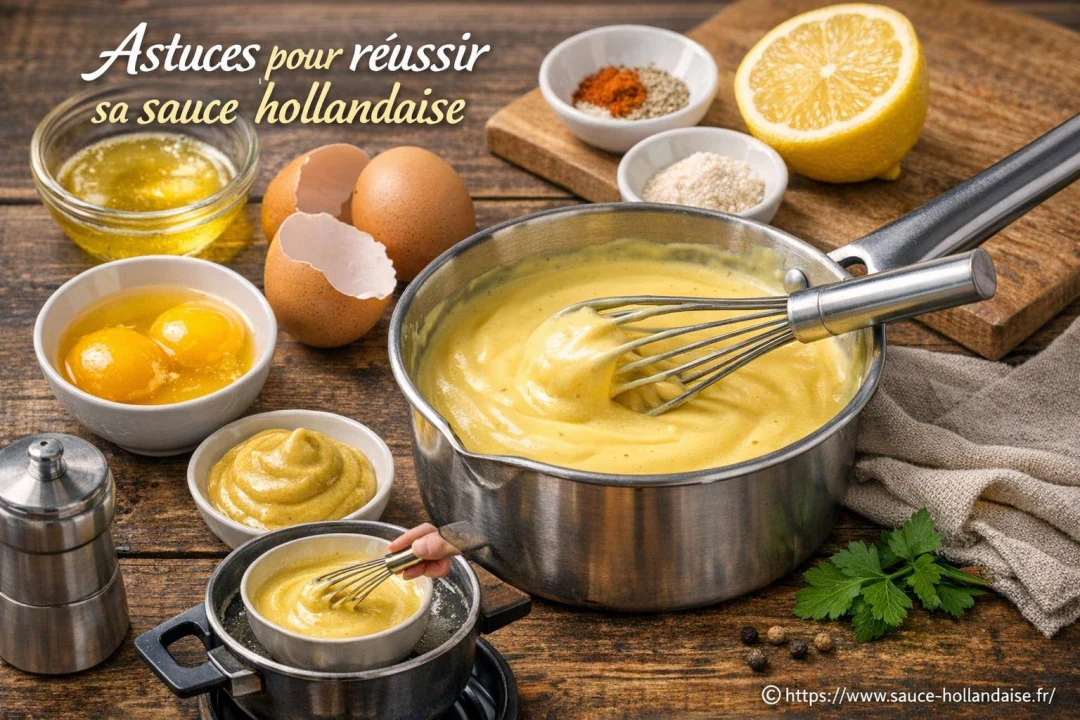 Astuces pour réussir sa sauce hollandaise