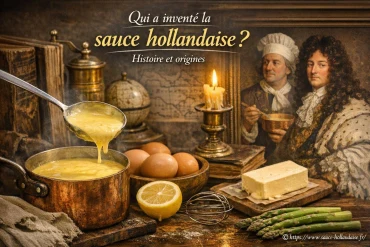 Qui a inventé la sauce hollandaise ? histoire et origines dévoilées