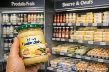 Sauce hollandaise : dans quel rayon la trouver en supermarché ?