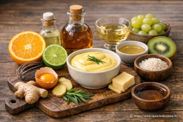 Remplacer le citron dans la sauce hollandaise : quelles alternatives choisir