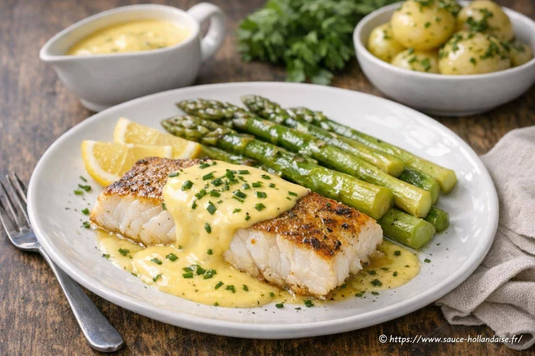 Merlu sauce hollandaise : recette simple et rapide à réaliser