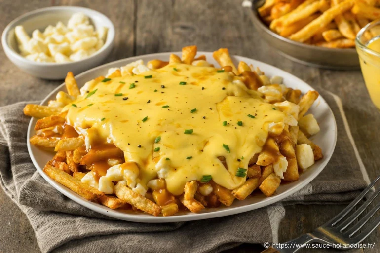 Poutine déjeuner à la sauce hollandaise : recette originale et savoureuse
