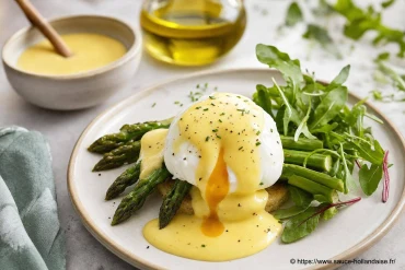 Sauce hollandaise à l’huile d’olive : une alternative légère et savoureuse