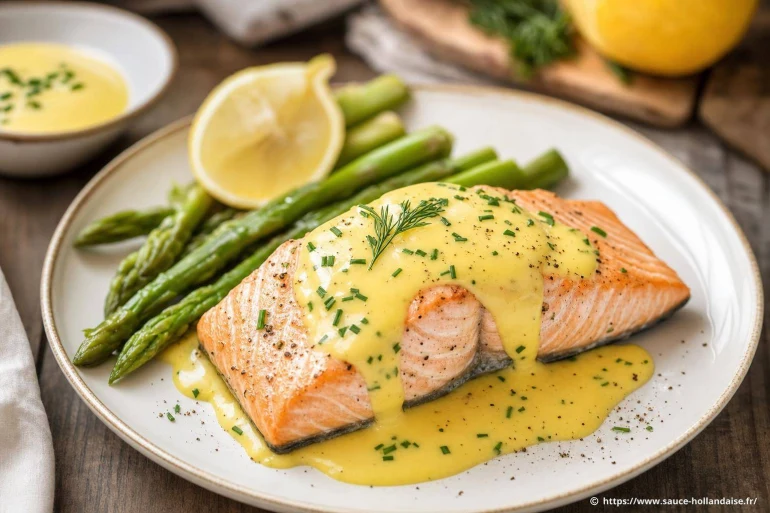 Saumon à la sauce hollandaise : la recette incontournable pour réussir votre plat