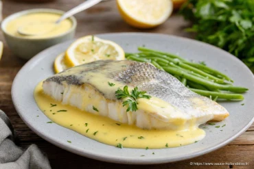 Filet de bar sauce hollandaise : une recette facile et raffinée