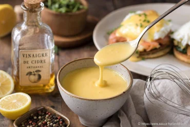Sauce hollandaise au vinaigre de cidre : une recette acidulée