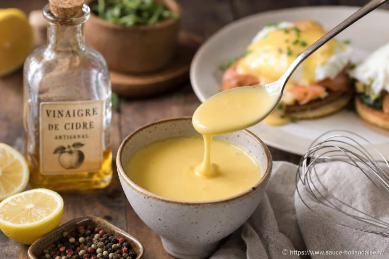 Sauce hollandaise au vinaigre de cidre : une recette acidulée