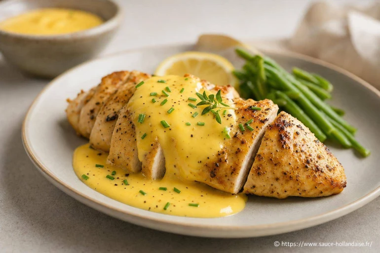 Sauce hollandaise et poulet : une alliance surprenante et savoureuse
