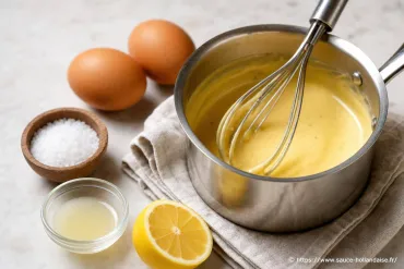 Que faire quand la sauce hollandaise est trop salée ?