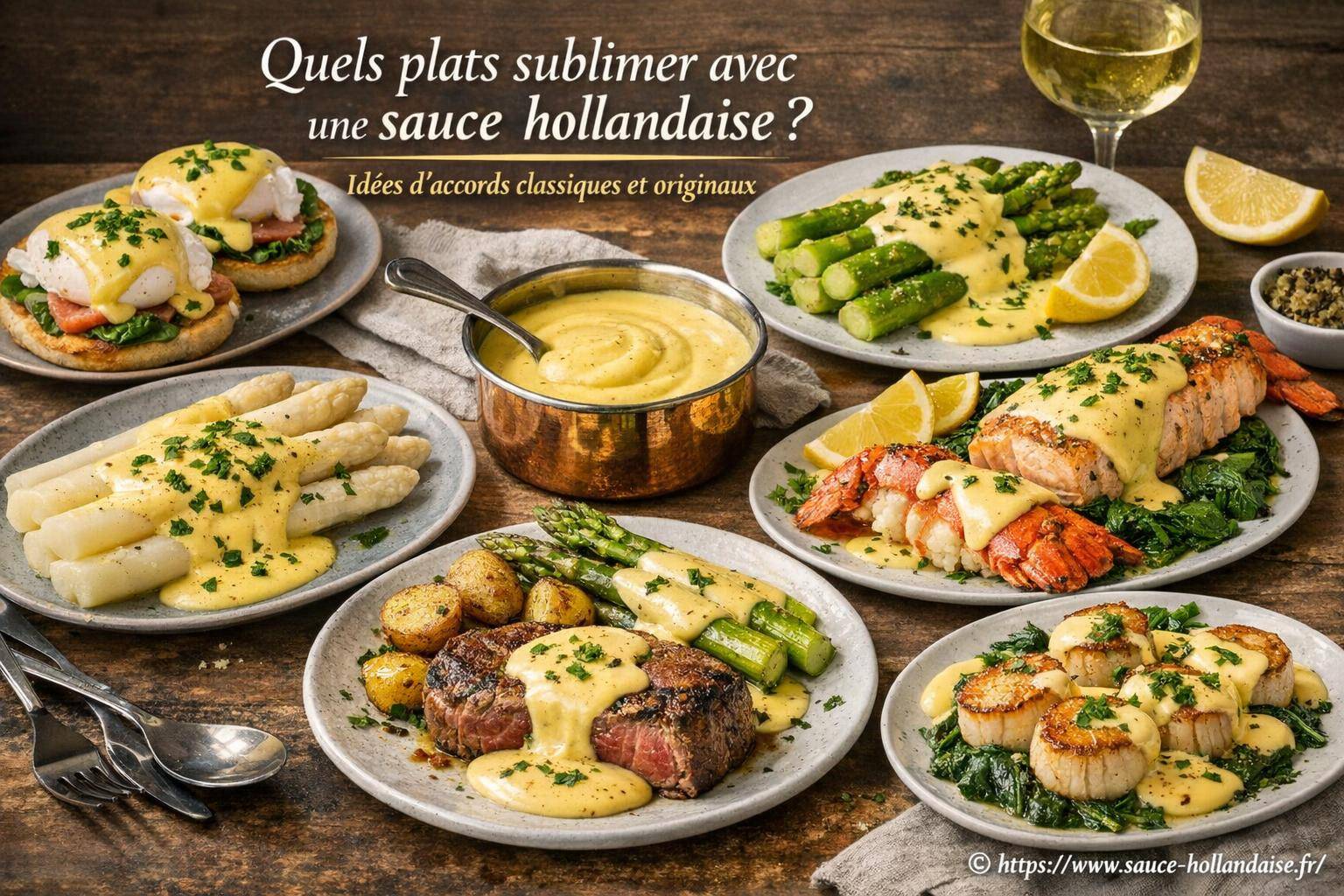 Quels plats sublimer avec une sauce hollandaise ? Idées d’accords classiques et originaux