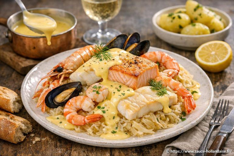 Choucroute de la mer à la sauce hollandaise : comment la réussir parfaitement ?