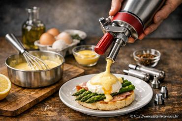 Préparer une sauce hollandaise au siphon : astuces et recettes incontournables